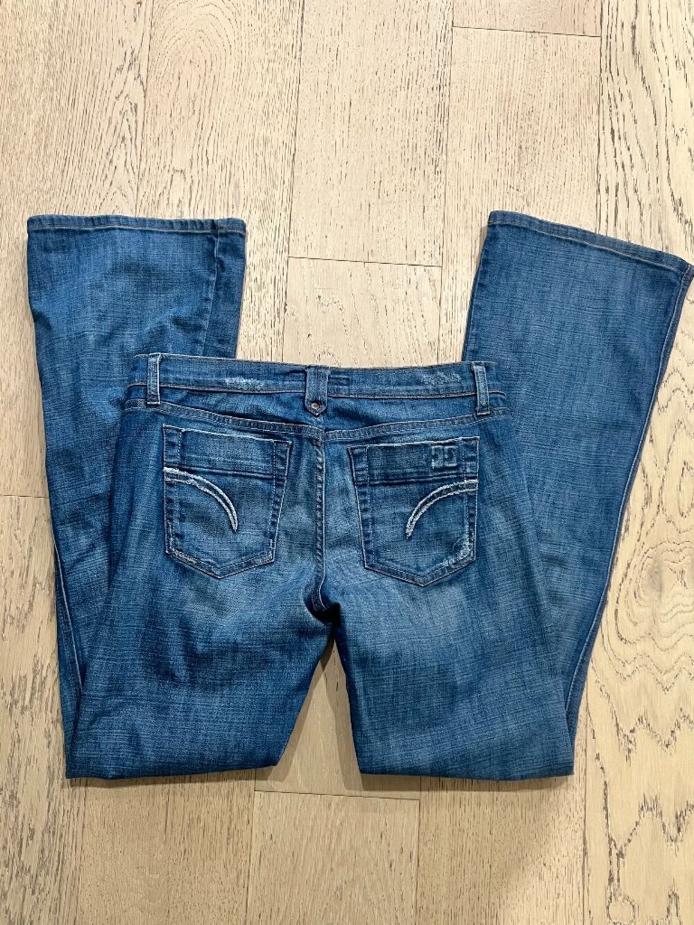 Joe's "The Rocker" Low Rise Boot Cut Jeans - Picture 4 of 6